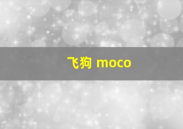 飞狗 moco